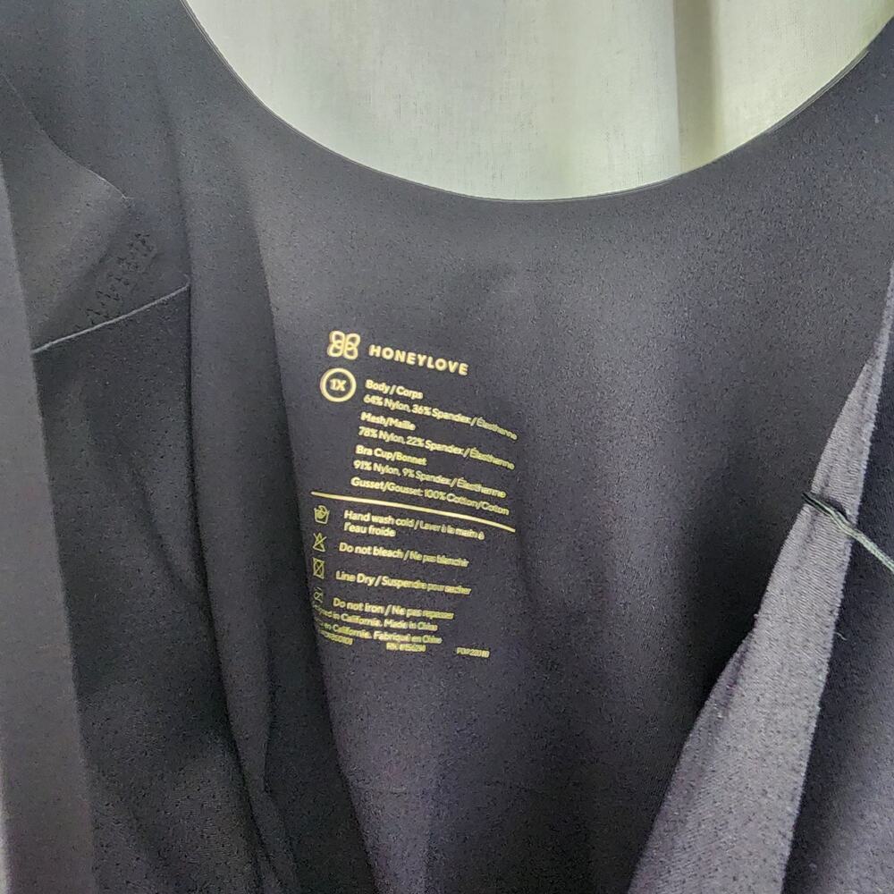 Honeylove Lift Wear Cami Bodysuit. 1X Runway NWT - Picture 7 of 9